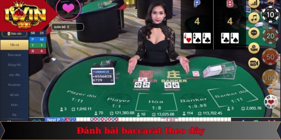 Cách Chơi Baccarat Luôn Thắng, Tăng Cơ Hội Rinh Tiền 1 Cách chơi baccarat luôn thắng bằng cách đánh theo dây