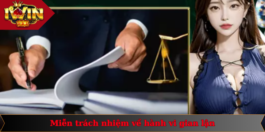 Miễn Trừ Trách Nhiệm 3 Người chơi tham gia không được gian lận, vi phạm điều khoản